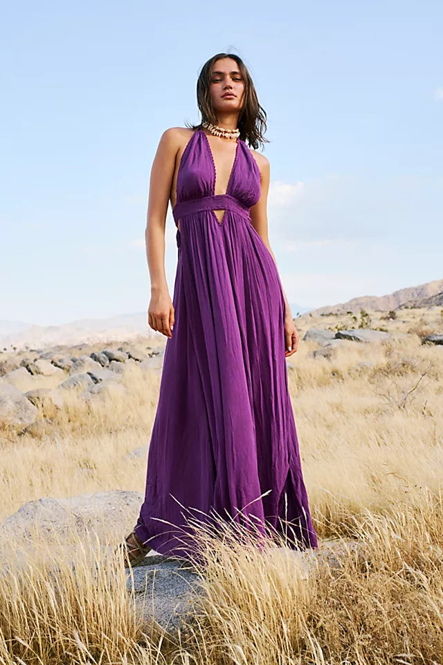 Free People Look Into the Sun Maxi Dress