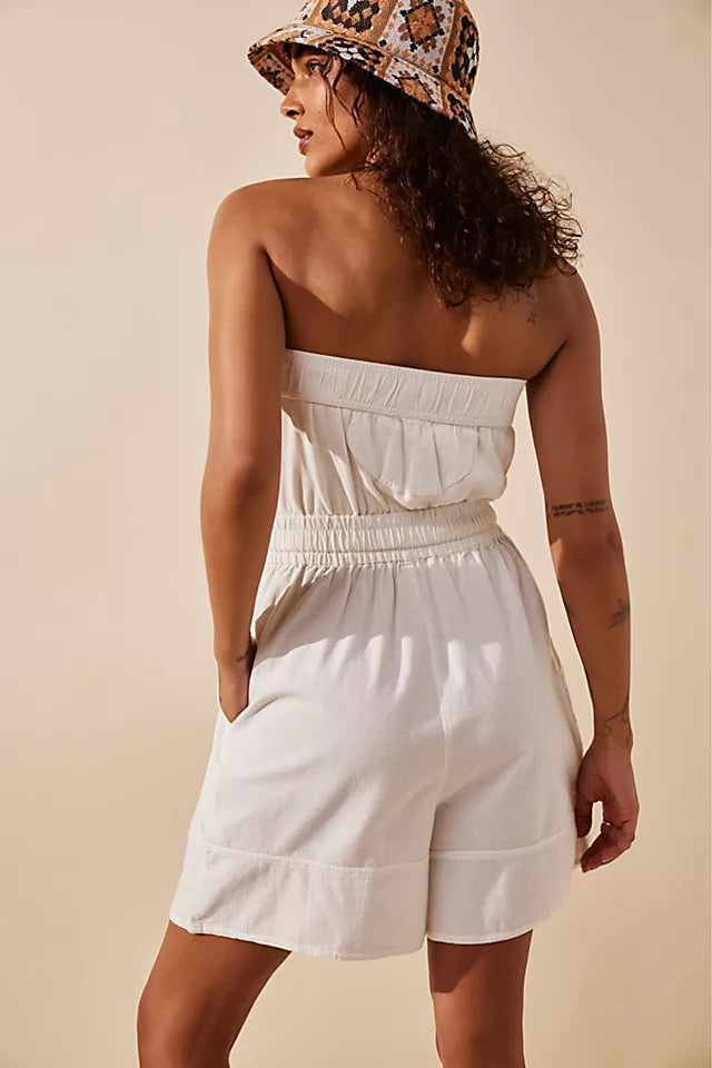 Free People FP Beach Akoi Tube Romper Dress