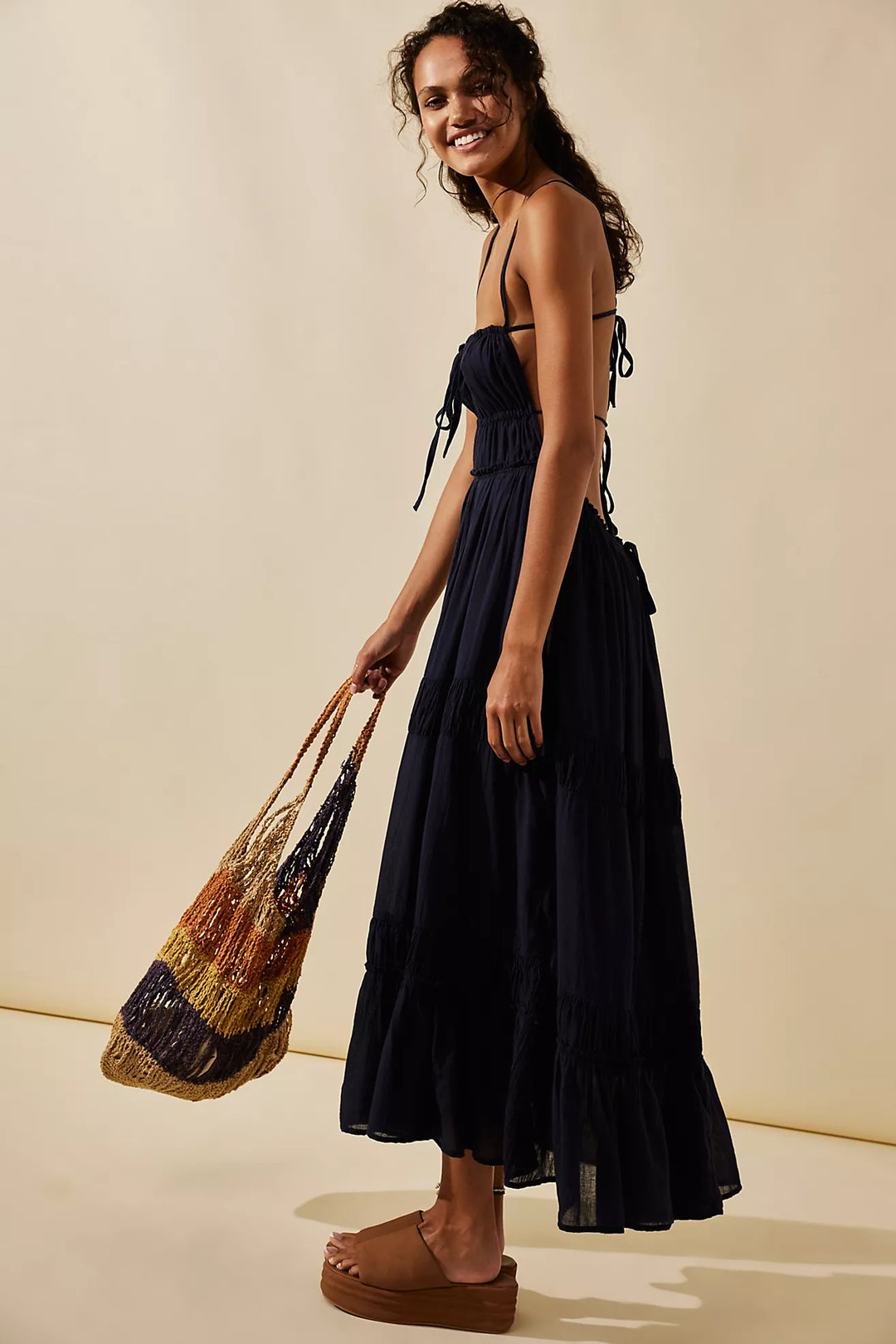 Free People Free-est Taking Sides Maxi Dress