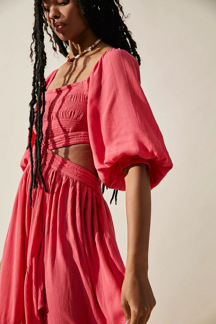 Free People Free-est Cross My Heart Maxi Dress