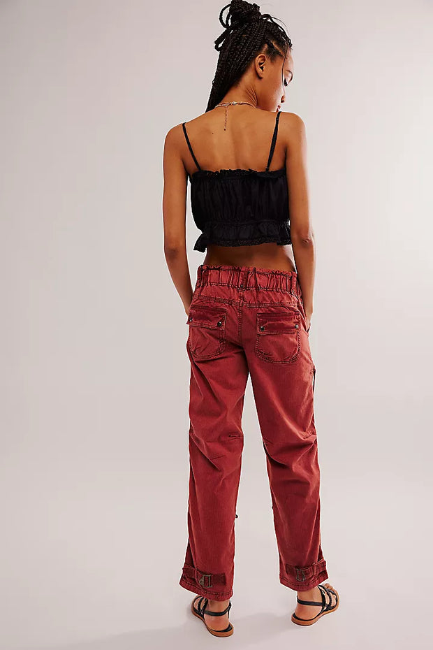 Free People We The Free Can't Compare Slouch Cargo Pants