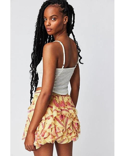Free People Bali Made You Look Mini Skirt