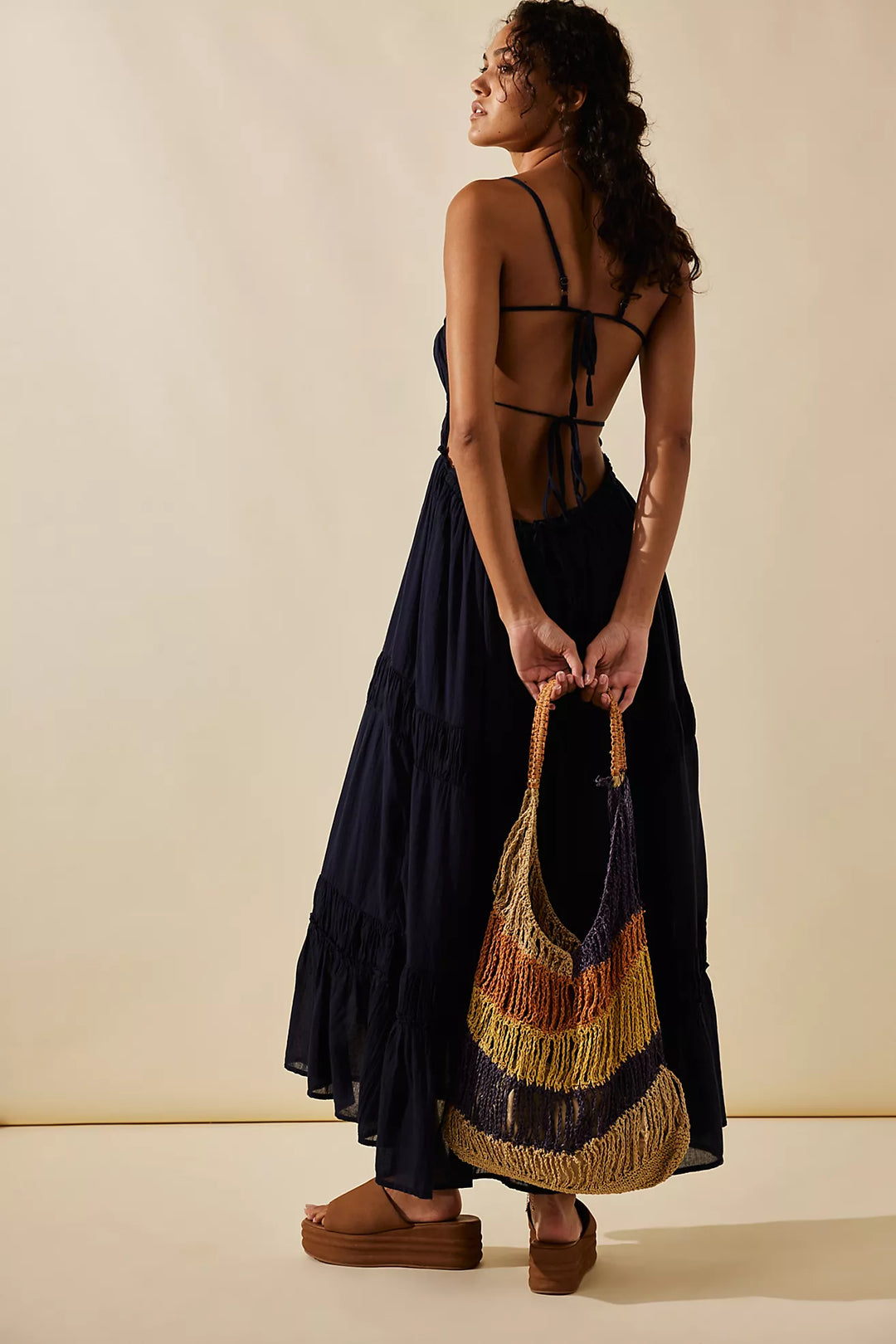 Free People Free-est Taking Sides Maxi Dress