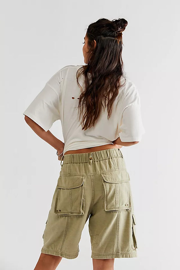 Free People Caymen Cargo Shorts