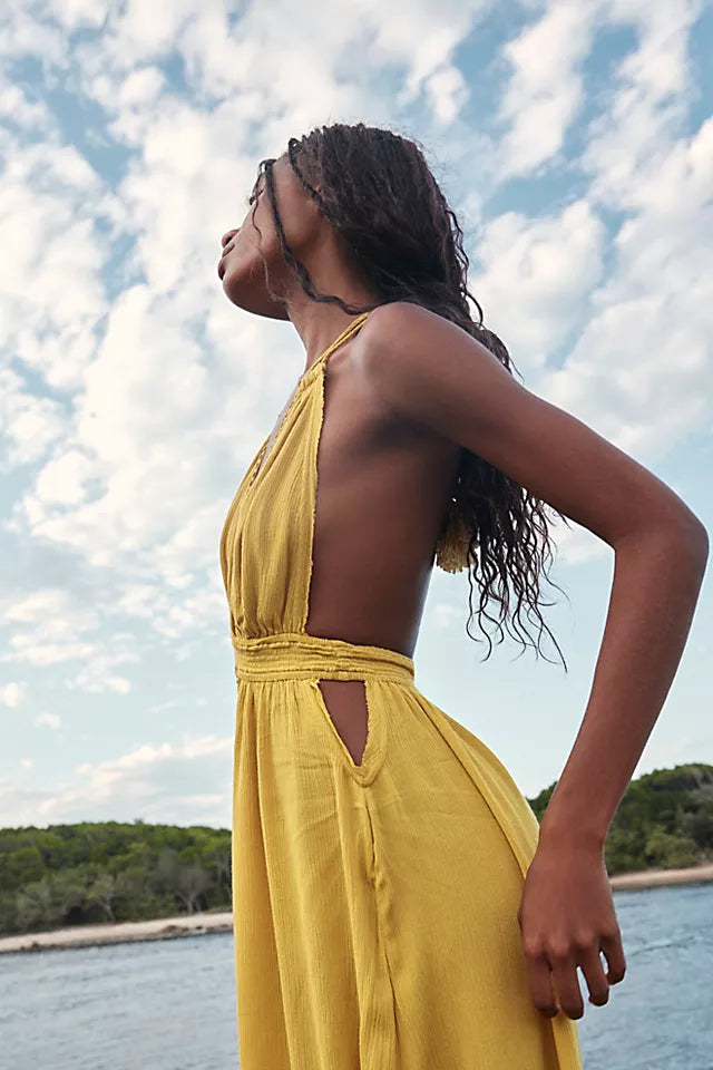 Free People Look Into the Sun Maxi Dress