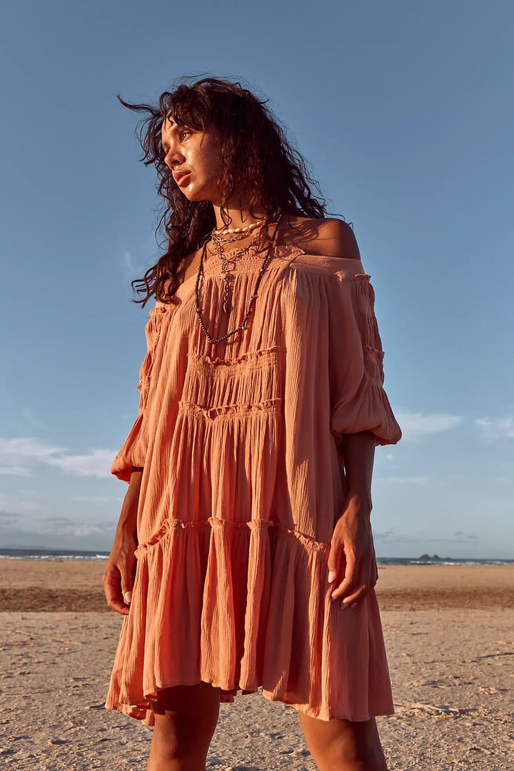 Free People Sea Ya There Mini Dress