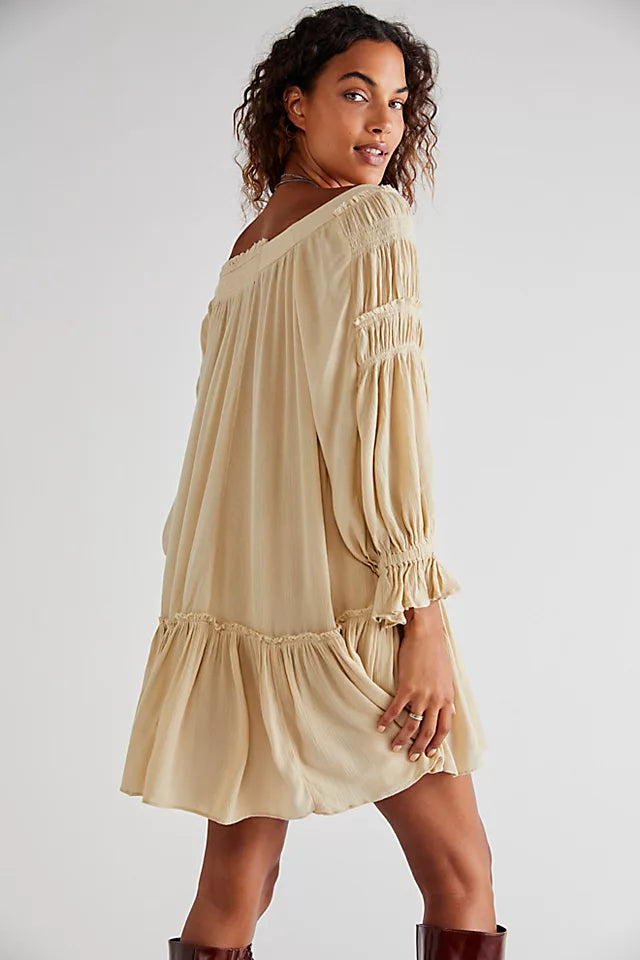 Free People Sea Ya There Mini Dress