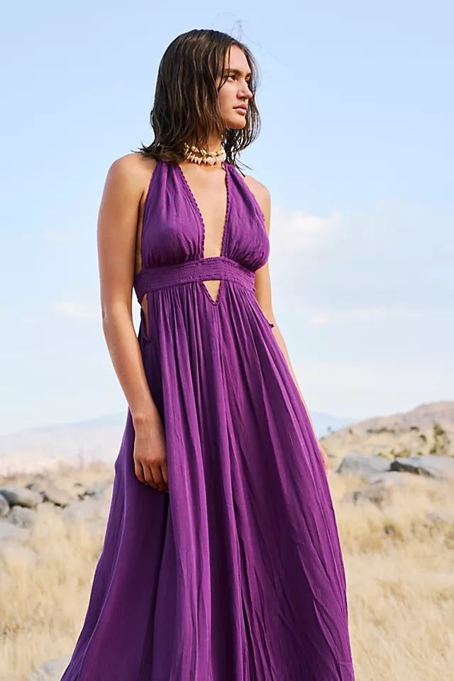 Free People Look Into the Sun Maxi Dress