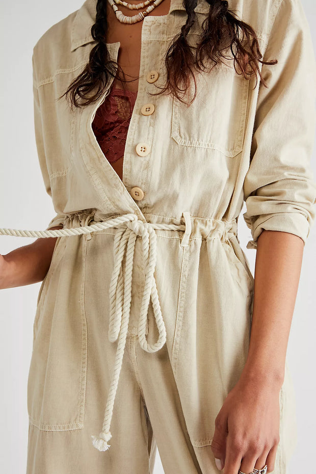 Free People Quinn Coveralls Jumpsuit