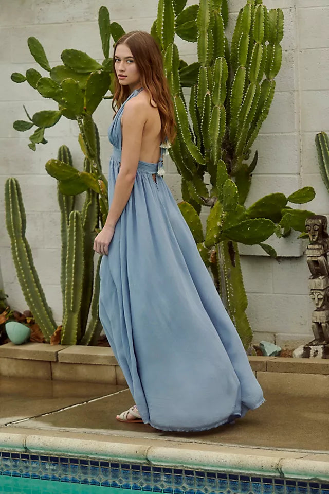 Free People Look Into the Sun Maxi Dress