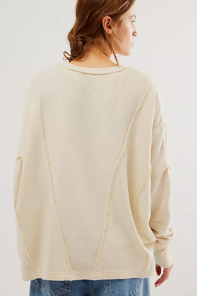 Free People Darcy Sweatshirt Top