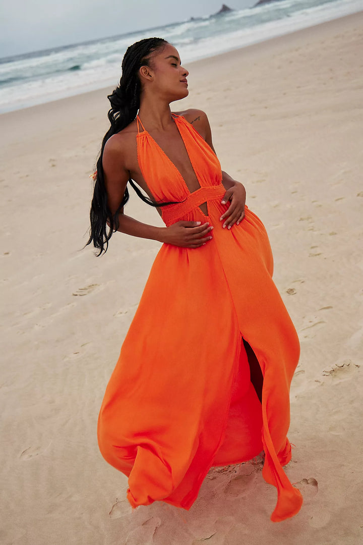 Free People Look Into the Sun Maxi Dress