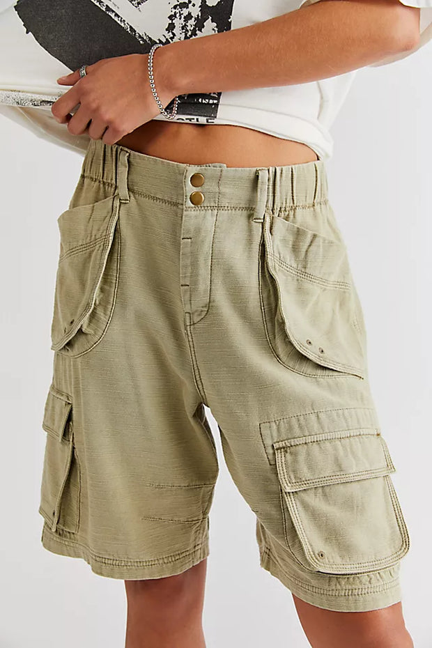 Free People Caymen Cargo Shorts