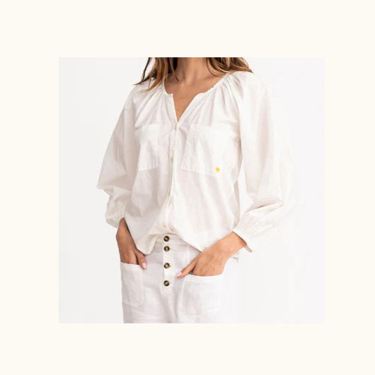 Kerri Rosenthal Elise Blouse Shirt Top