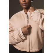 Anthropologie Pilcro Knit Bomber Jacket Top