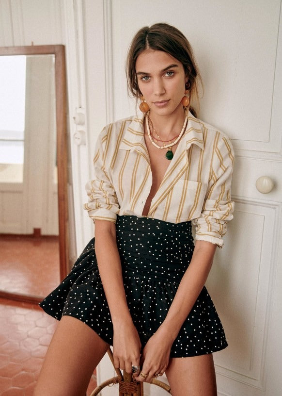 Sezane Julia Mini Skirt