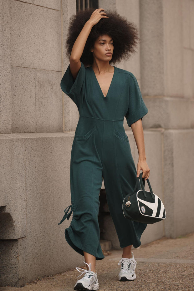 Daily Practice by Anthropologie Horizon Wide-Leg Jumpsuit