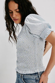 Free People Cecelia Top Blouse