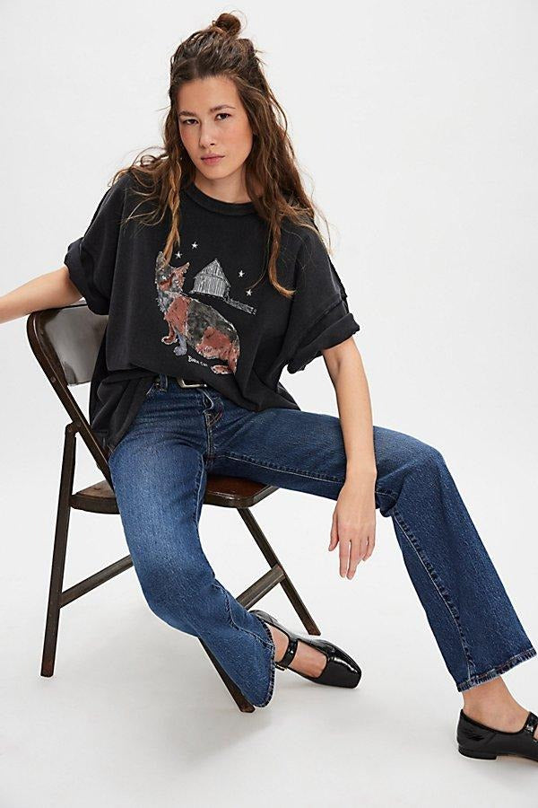 Free People We The Free Farm Friends Tee Tunic Top