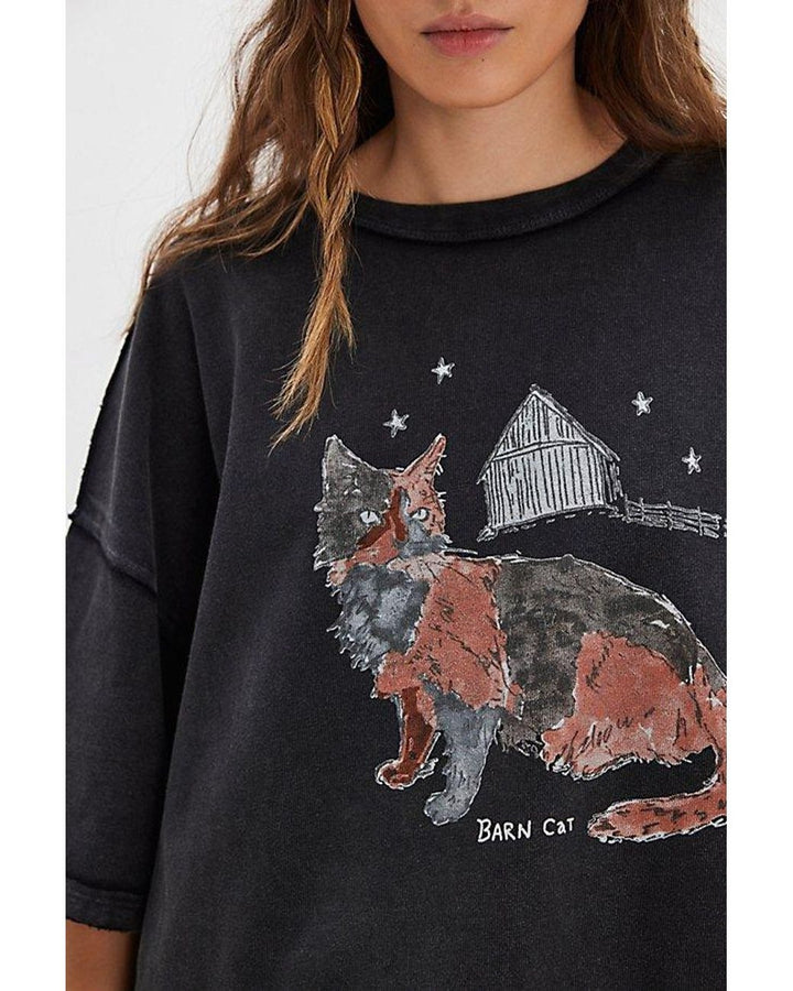 Free People We The Free Farm Friends Tee Tunic Top