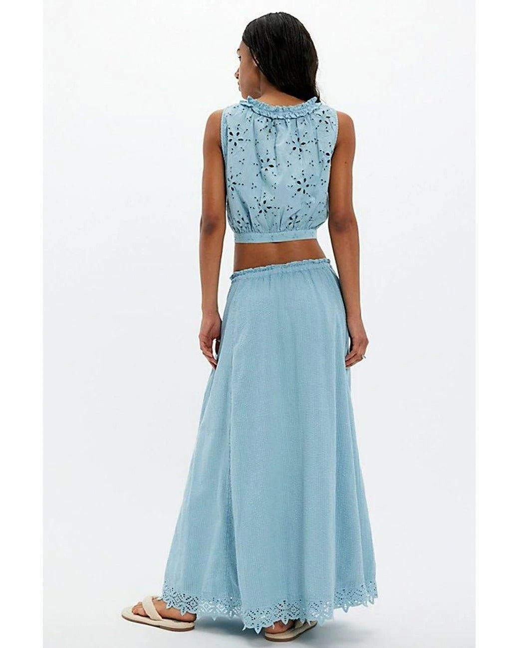 Free People Madelyn Cotton Maxi Skirt