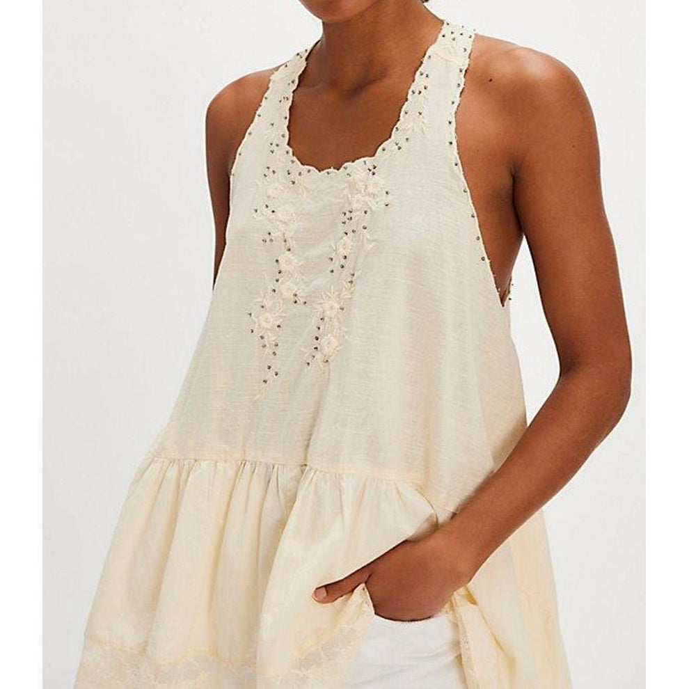 Free People Sunset Treasure Tunic Mini Dress