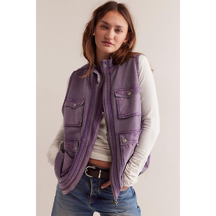 Free People We The Free Jeje Vest Blouse Top