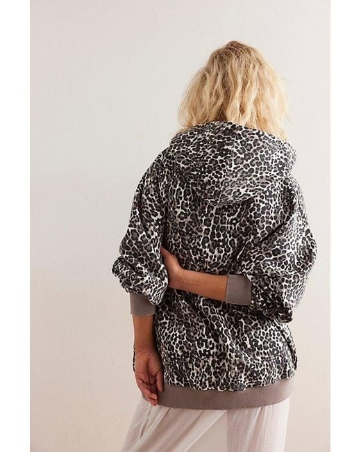 Free People We The Free It's A Vibe Print Hoodie Top