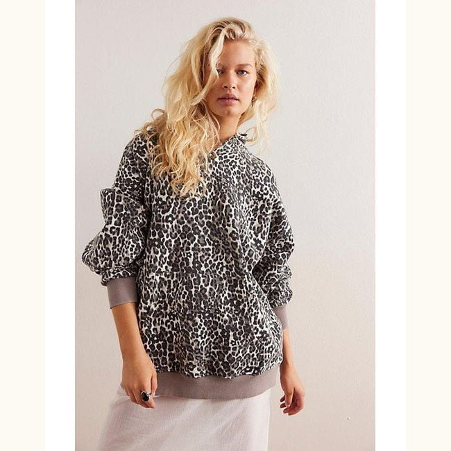 Free People We The Free It's A Vibe Print Hoodie Top