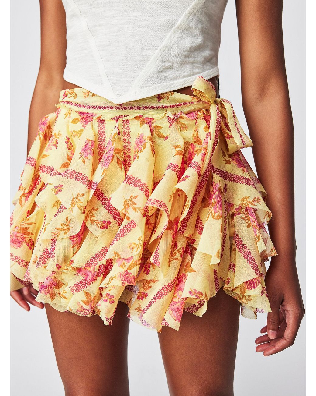 Free People Bali Made You Look Mini Skirt