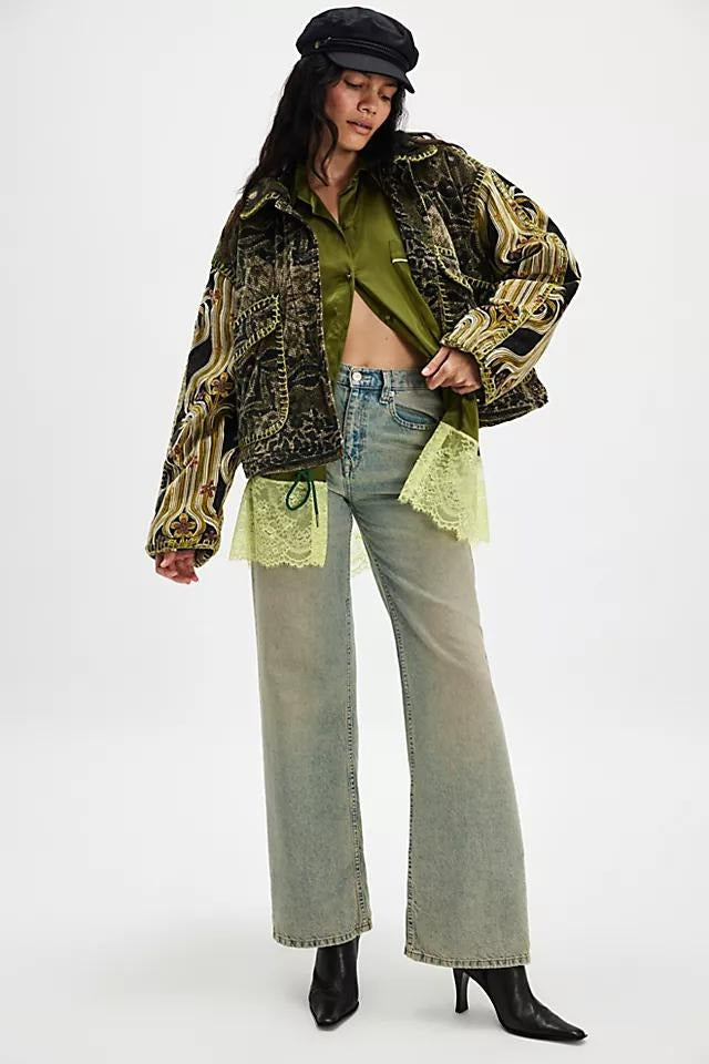 Free People Giving Joy Jacket Top