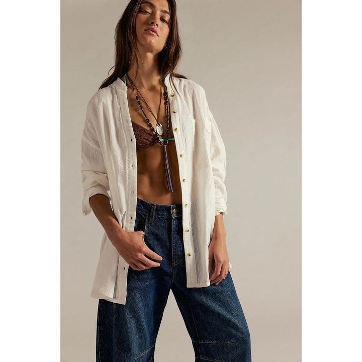Free People We The Free Summer Sorbet Shirt Top
