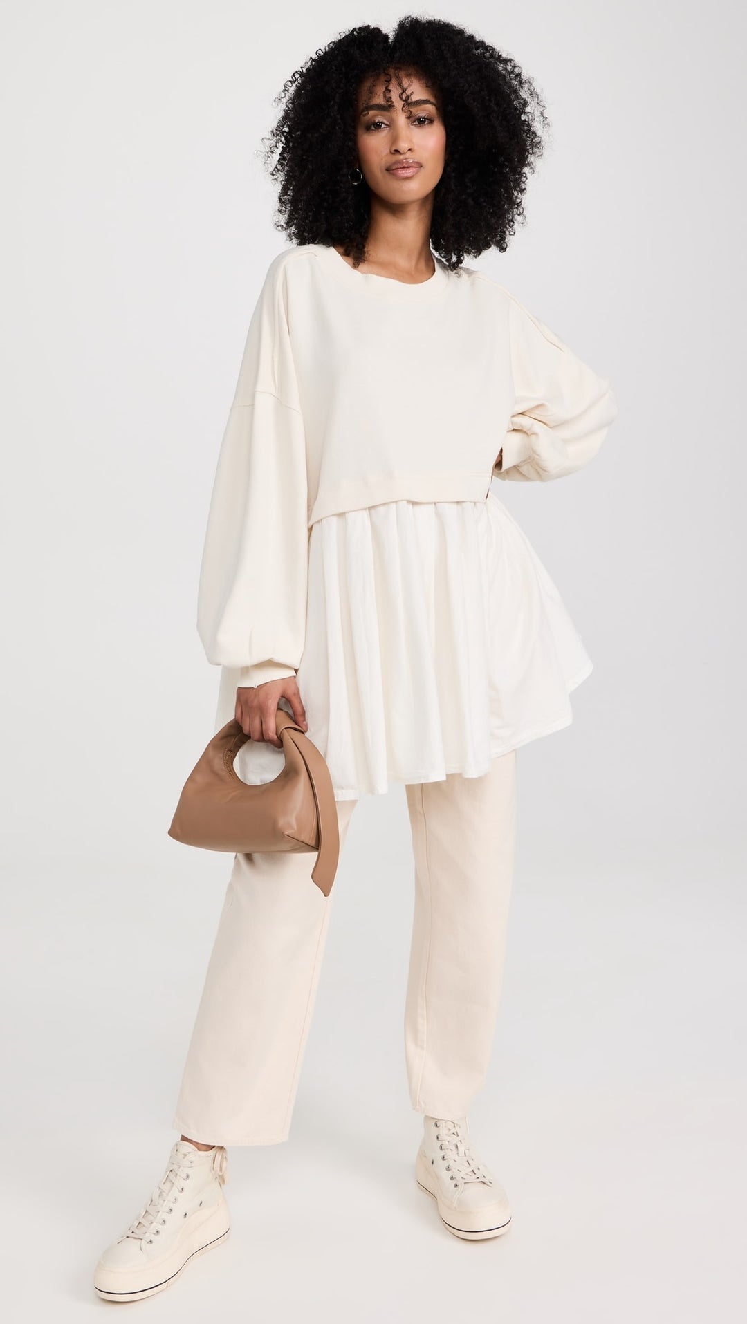 Free People Eleanor Sweatshirt Tunic Dress Free People Eleanor Sweatshirt Tunic Dress
