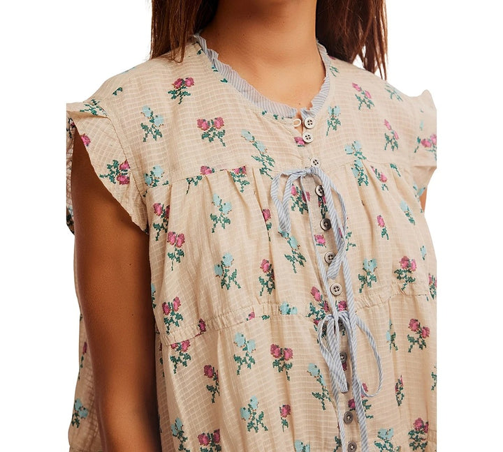 Free People Sundown Tunic Mini Dress