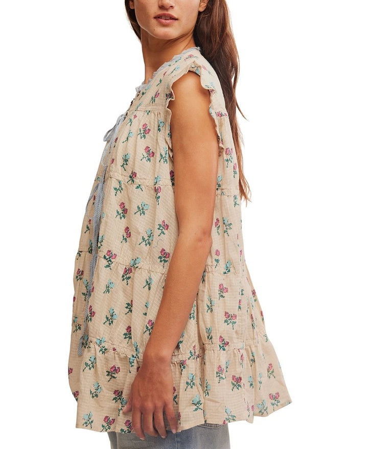 Free People Sundown Tunic Mini Dress