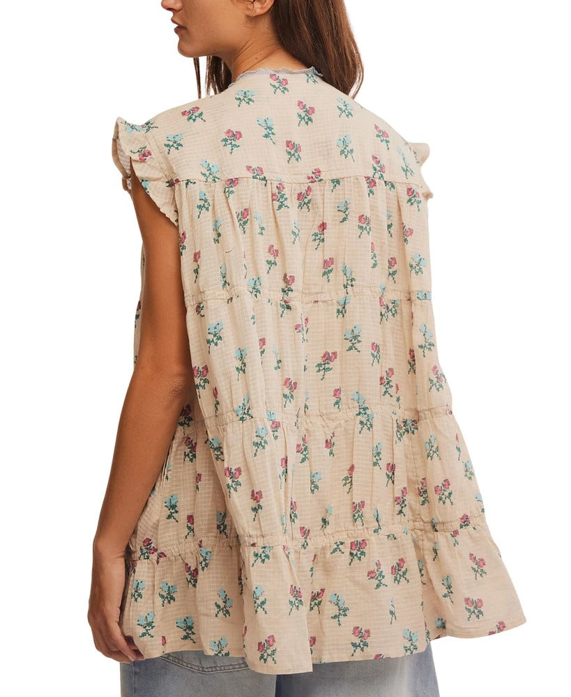 Free People Sundown Tunic Mini Dress