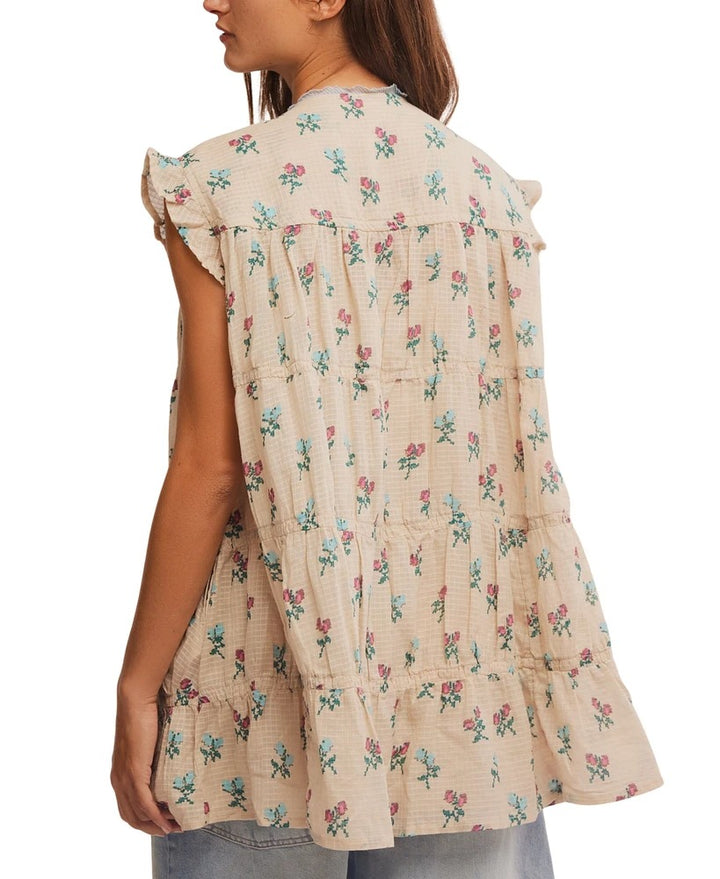 Free People Sundown Tunic Mini Dress