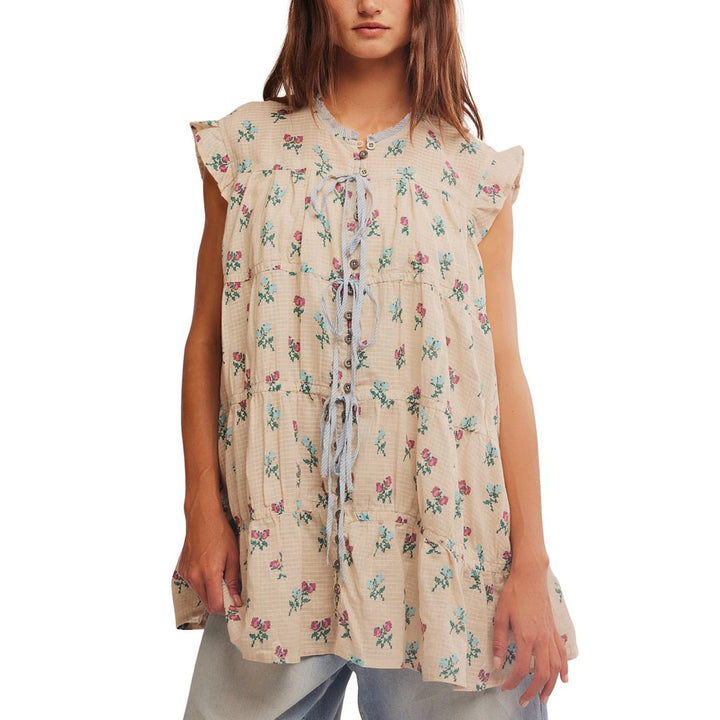 Free People Sundown Tunic Mini Dress