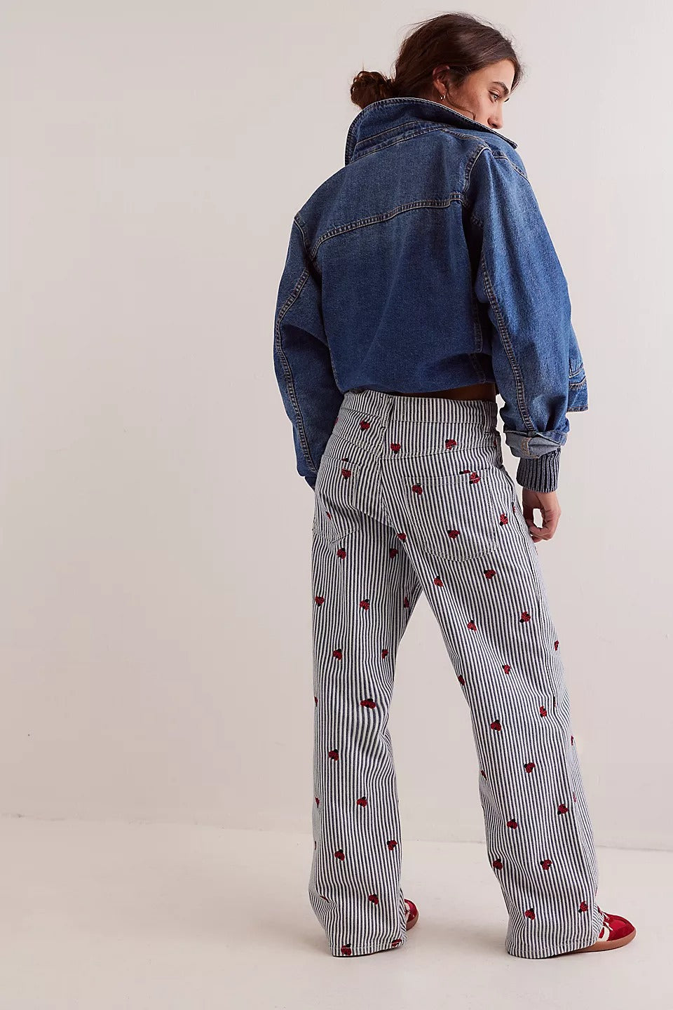 Free People We The Free Bugged Out Straight-Leg Jeans Pants