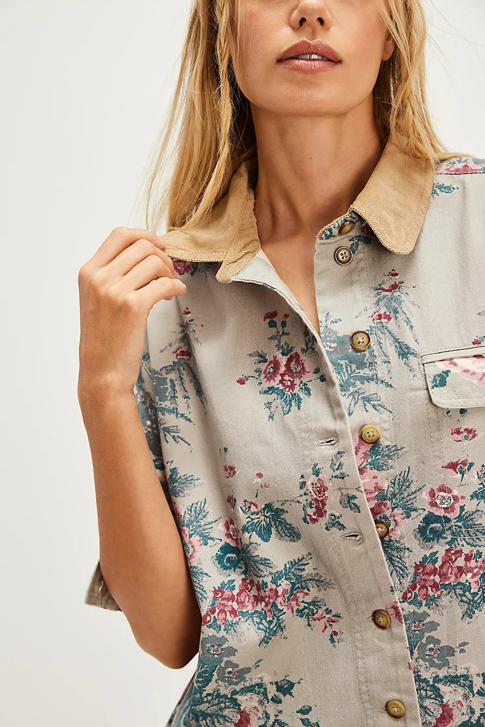 Free People Connor Printed Mini Dress