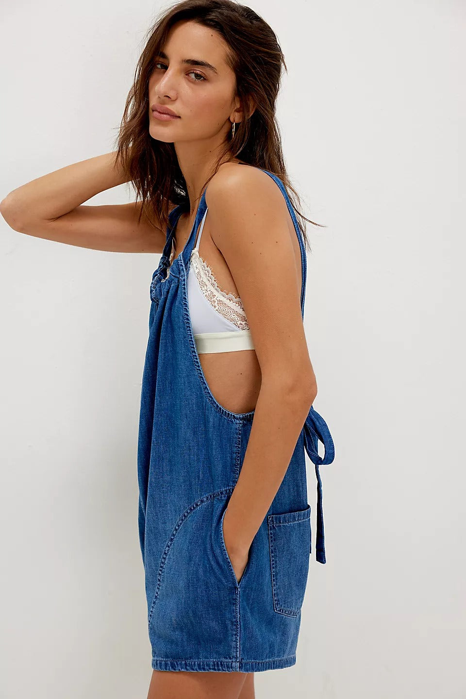 Free People We The Free Freebird Shortalls Romper