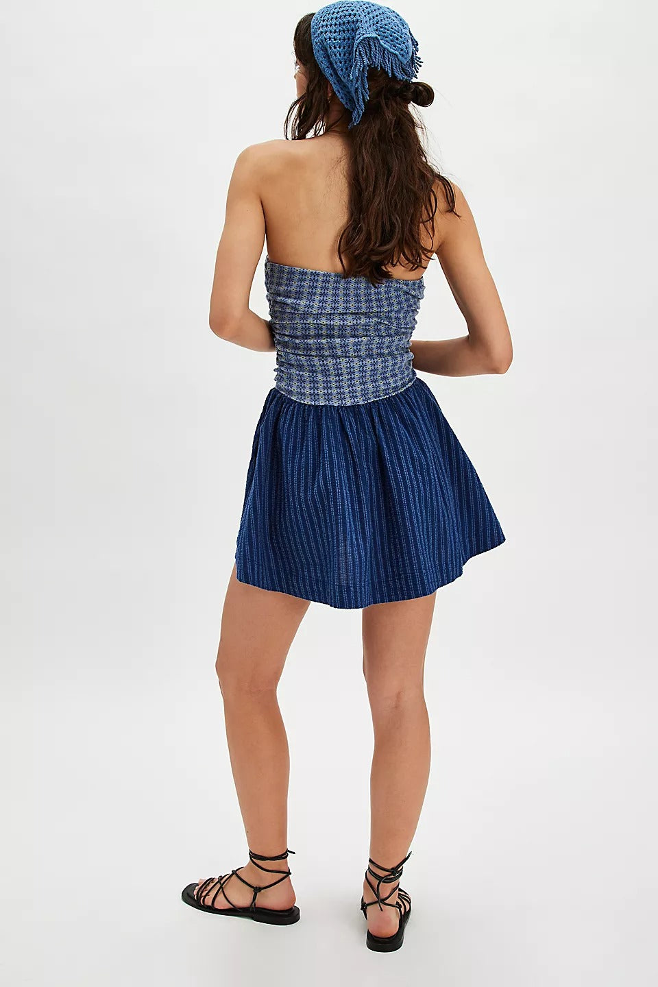 reina mini dress Altar'd State | Reina Floral Mini Dress | BLUE-MULTI | Material: 100% Cotton, Lining: 100% Polyester