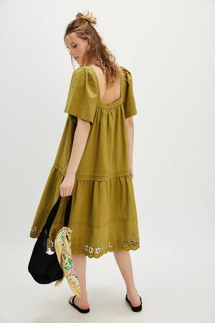 Free People Baldwin Midi Dress