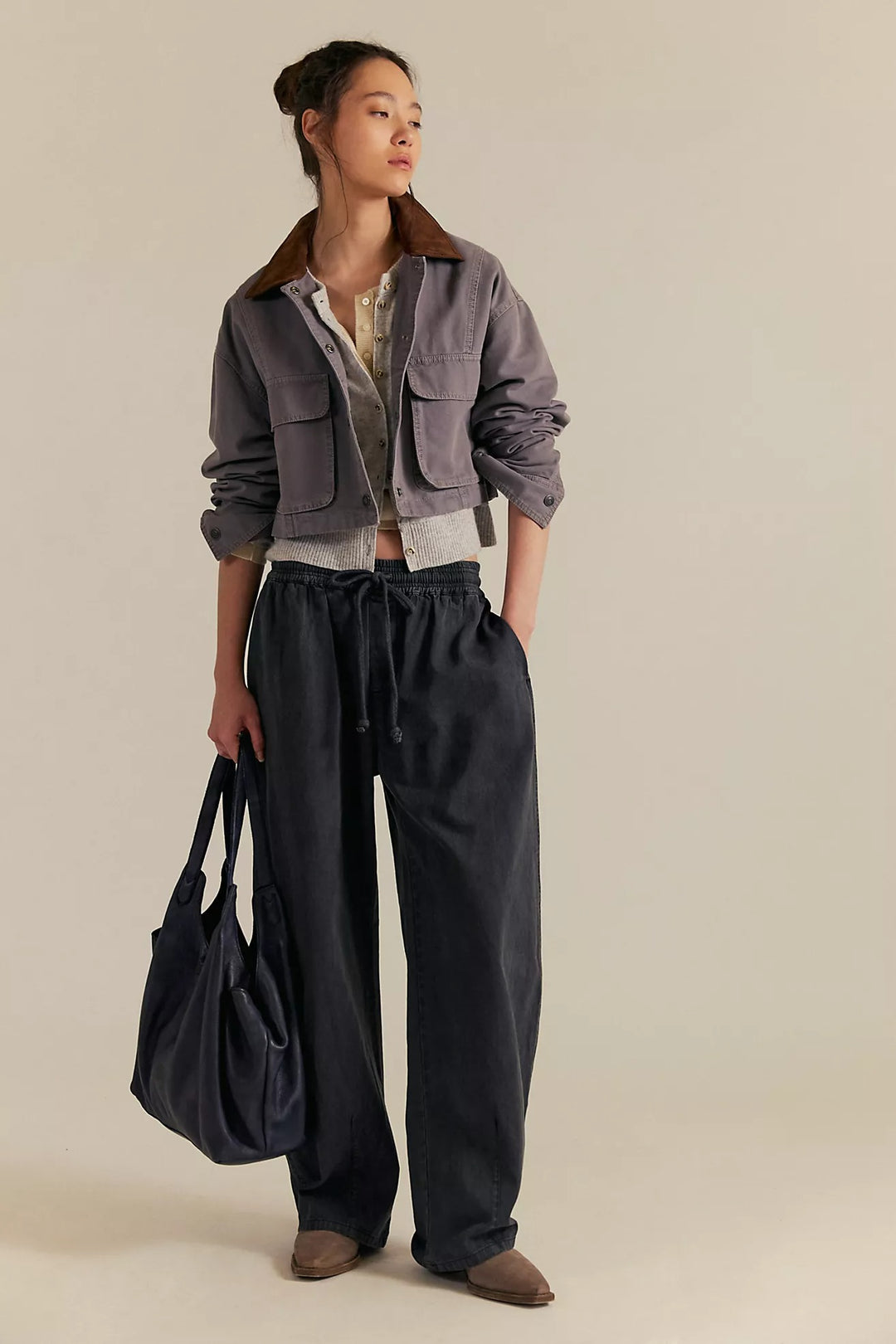 Free People We The Free Martha Workwear Jacket Top