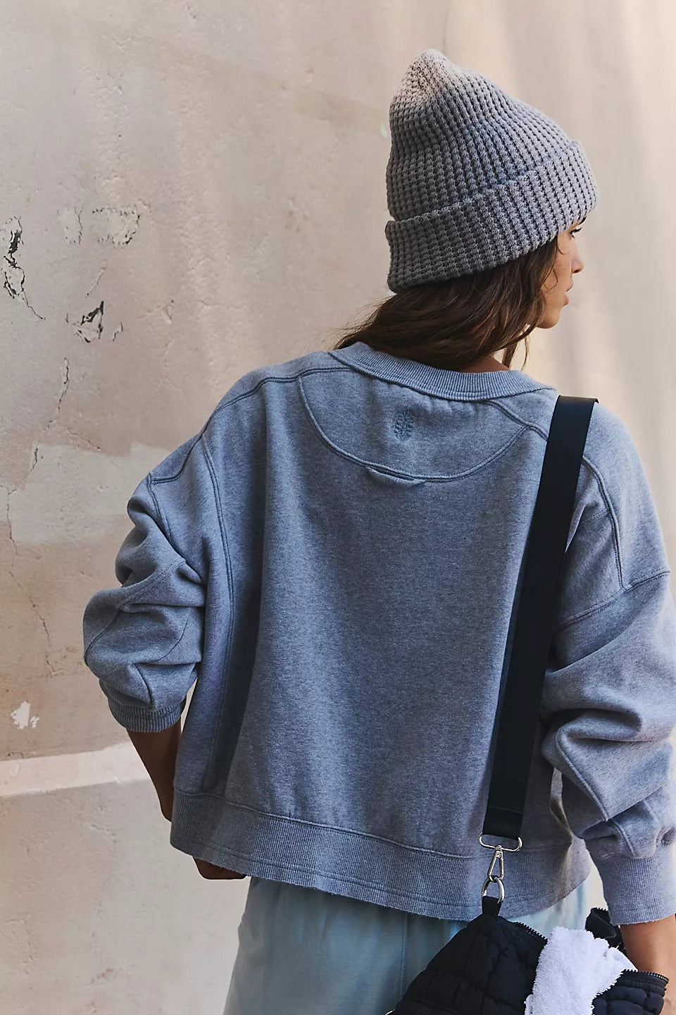 Free People FP Movement Intercept Pullover Sweatshirt Top