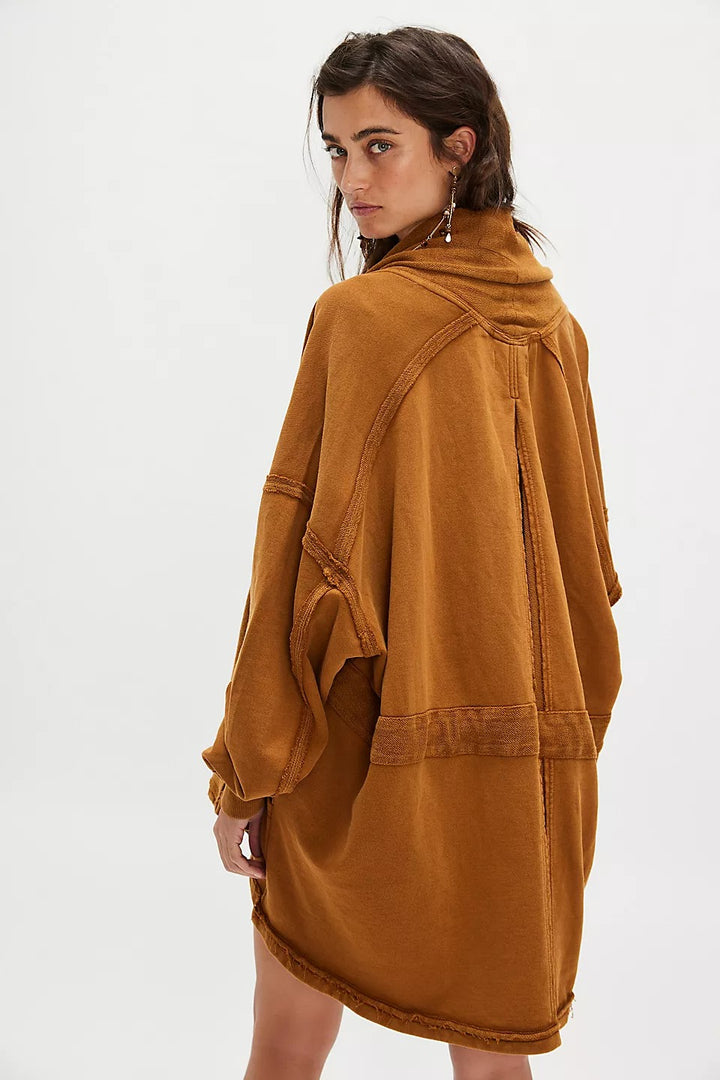 Free People Boothbay Sweatshirt Jacket Cardi Top