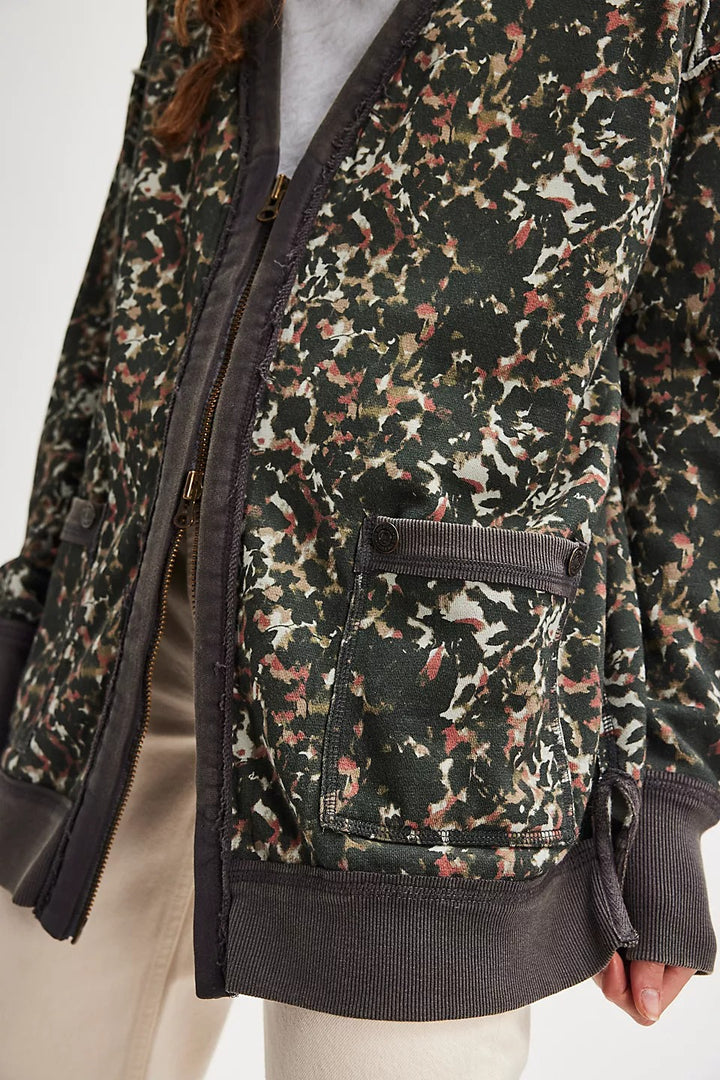 Free People We The Free Aiden Cardigan Jacket Sweatshirt Top