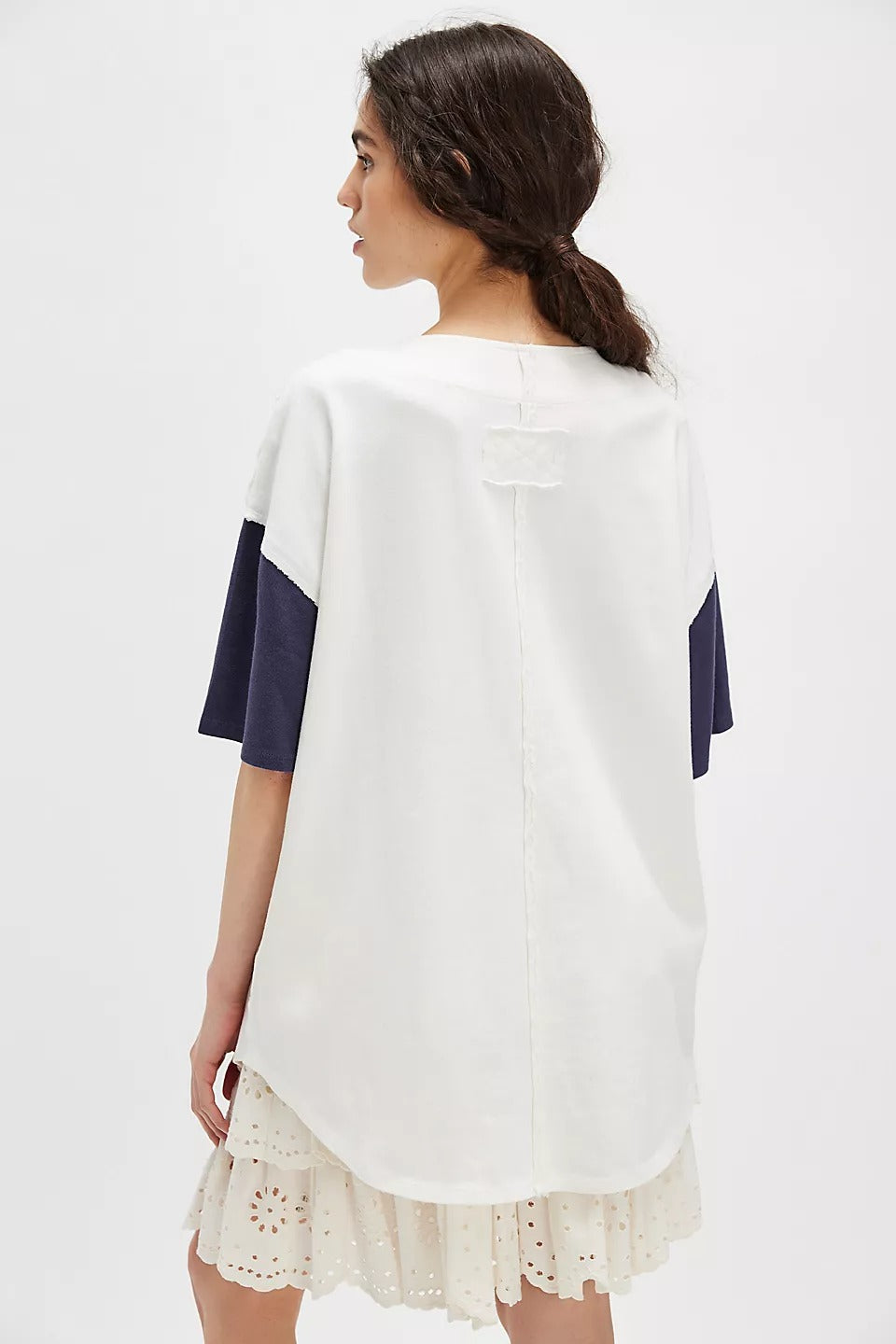 Free People We The Free Homerun Tee Shirt Top