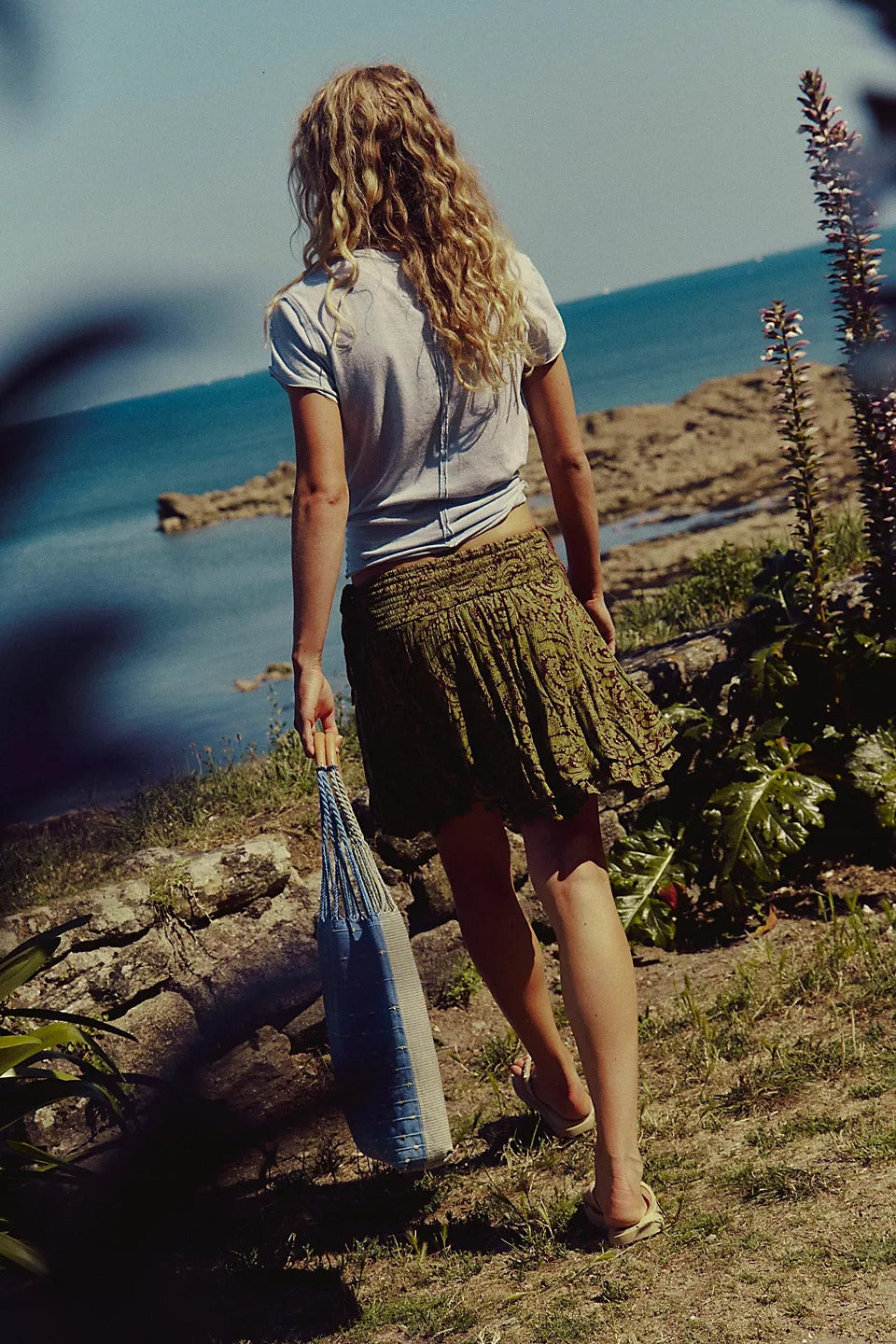 Free People free-est Scarlett Printed Skort Short