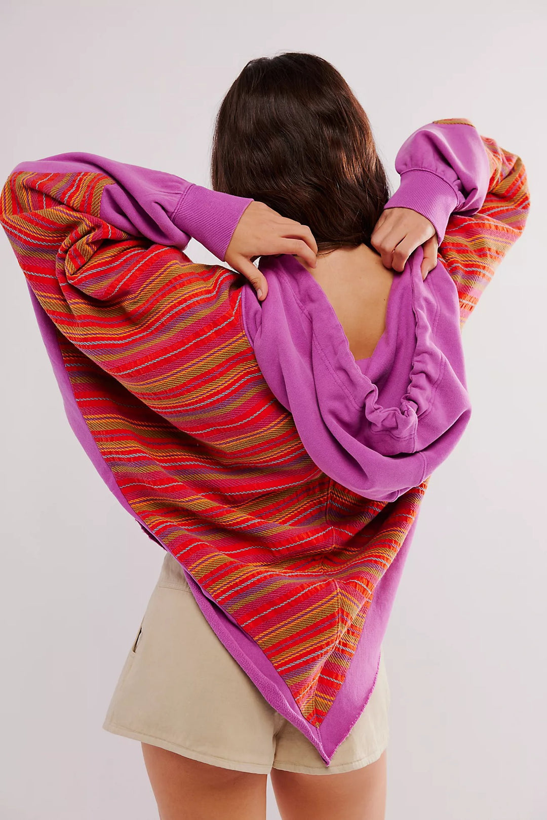 Free People Radness Sweatshirt Hoodie Top